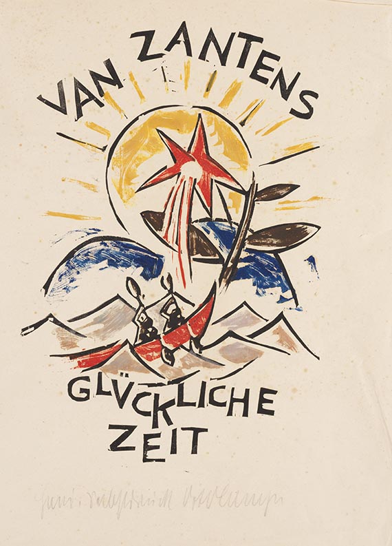 Otto Lange - Van Zantens glückliche Zeit