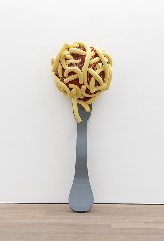 Claes Oldenburg - Leaning Fork with Meatball & Spaghetti III - Weitere Abbildung