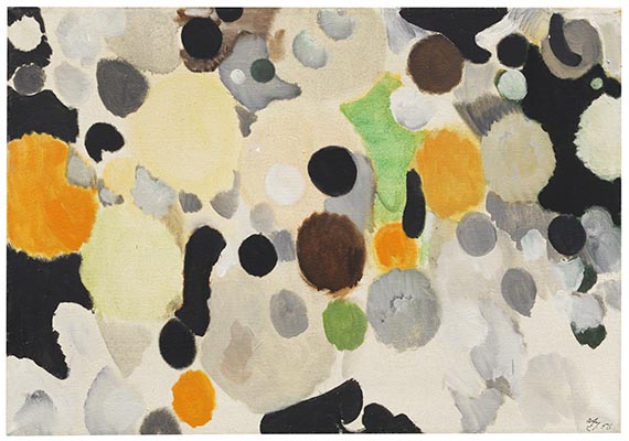 Ernst Wilhelm Nay - Kleine Silbermelodie