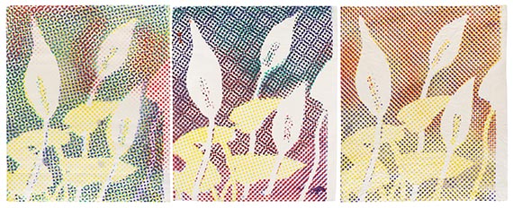 Sigmar Polke - Kallablüten (3-teilig)