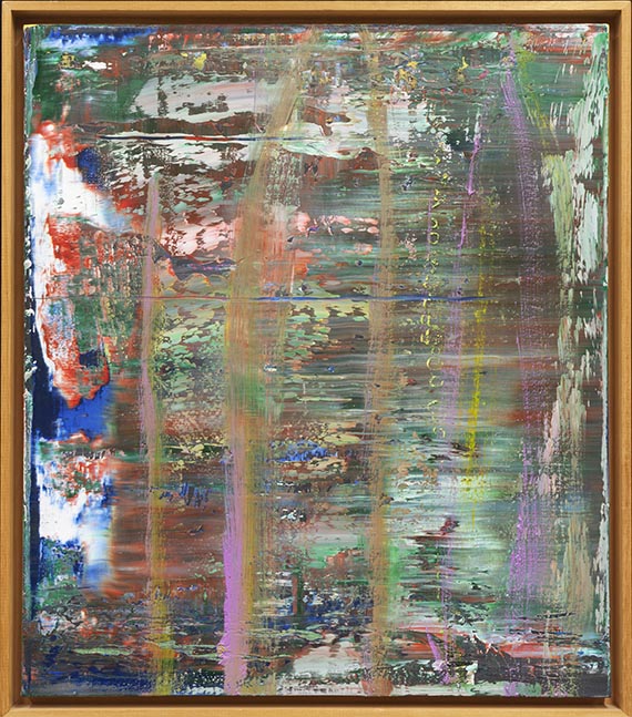 Gerhard Richter - Abstraktes Bild - Rahmenbild