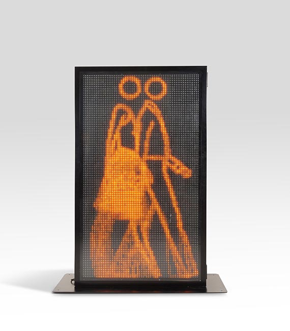 Julian Opie - Jack and Suzanne Walking