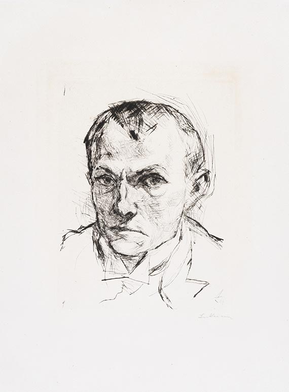 Max Beckmann - Selbstbildnis