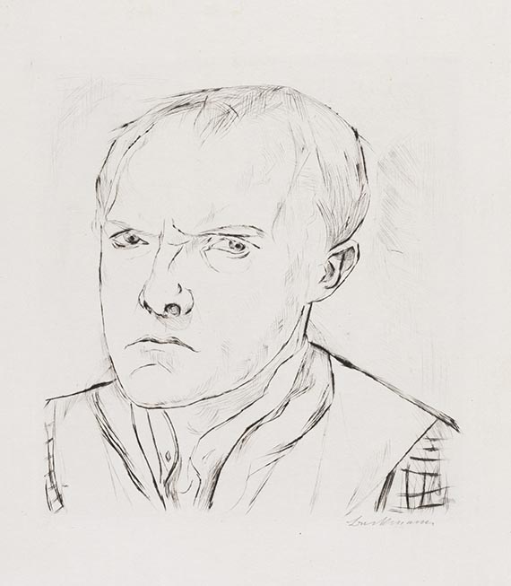 Max Beckmann - Selbstbildnis