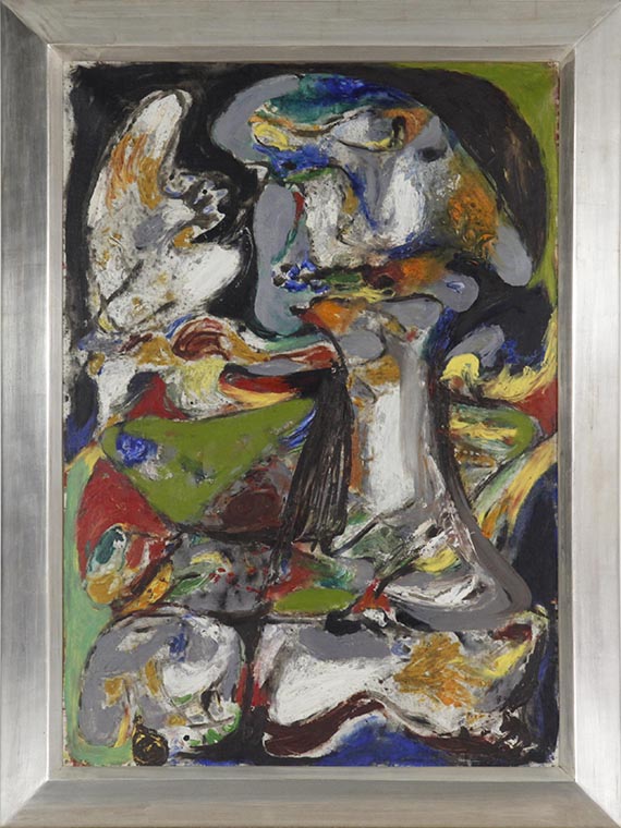 Asger Jorn - Ohne Titel - Rahmenbild