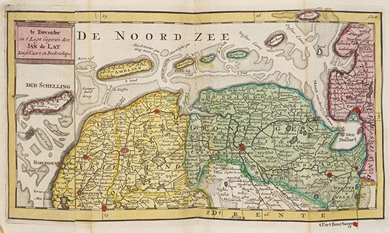 Jan de Lat - Nieuw en accuraat Kaart-Boekje