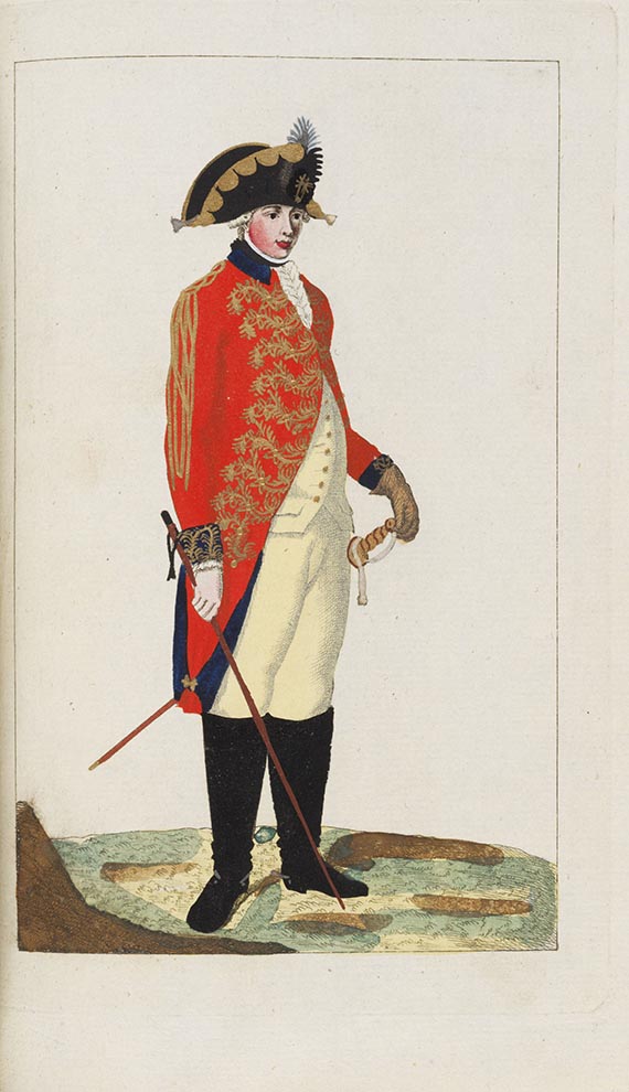 Karl Christian Horvarth - Preussische Armee-Uniformen der Regierung Friedrich Wilhelm II.