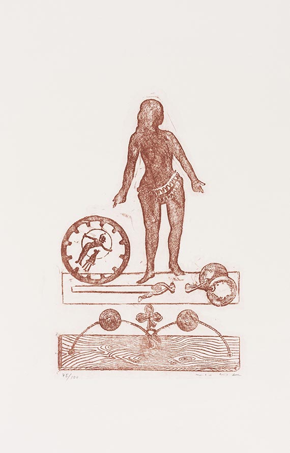 Max Ernst - Lieux communs - Dabei: Seelandschaft mit Kapuziner