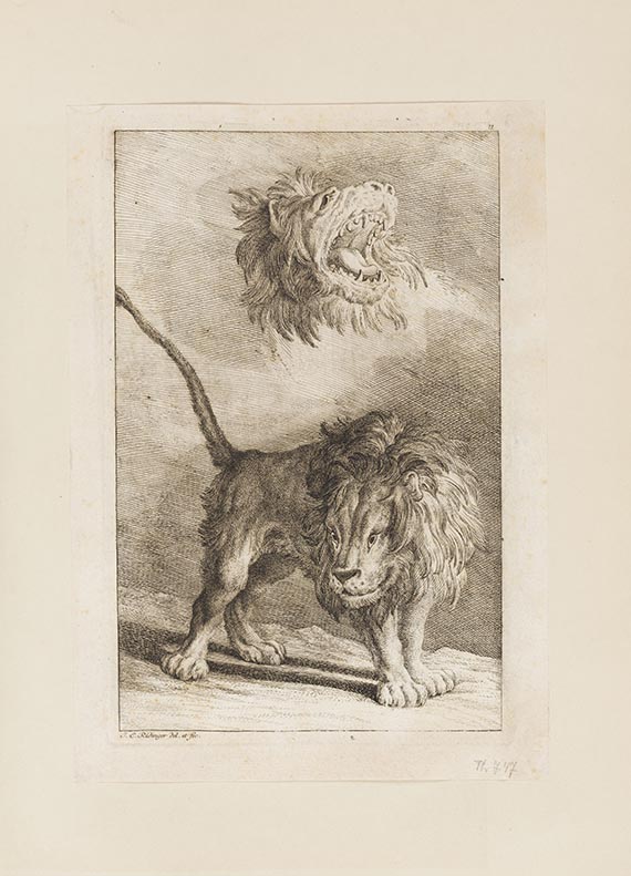 Johann Elias Ridinger - Neues Zeichnungs Buch