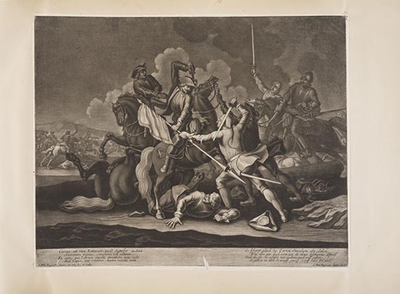 Georg Philipp Rugendas - Darstellung aus dem Soldatenleben