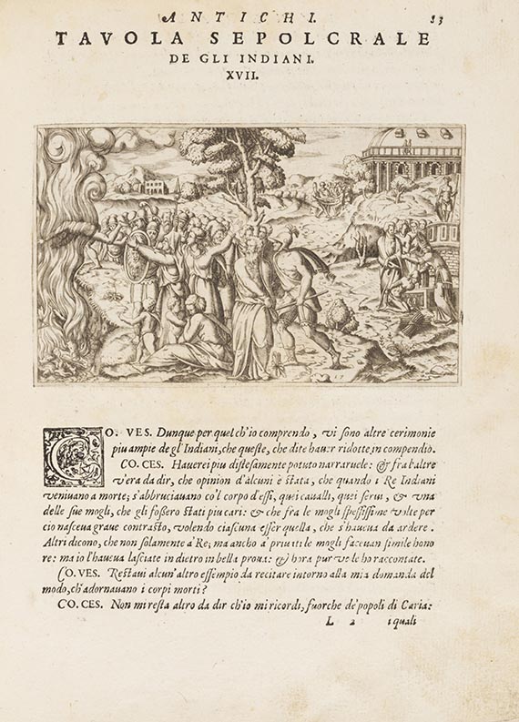 Tommaso Porcacchi - Funerali antichi