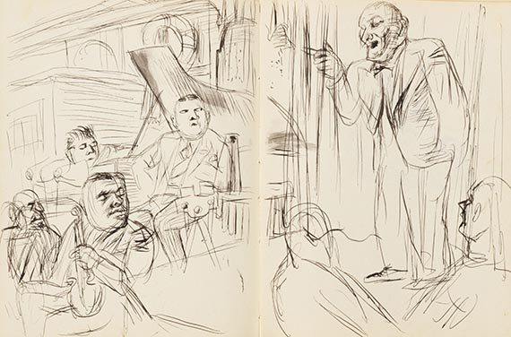 Karl Hubbuch - 2 Skizzenbücher