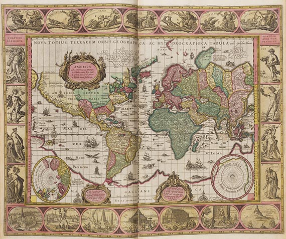 Joan Blaeu - Toonneel des aerdrycks, ofte Nieuwe Atlas. Band I (von 3).