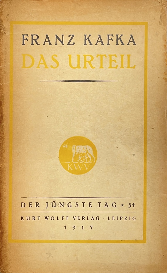 Franz Kafka - Konvolut von 4 Werken. - Dabei: Escher, Die Verwandlung