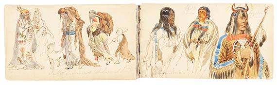 Karl Bodmer - Eigenhändiges Skizzenbuch - Weitere Abbildung