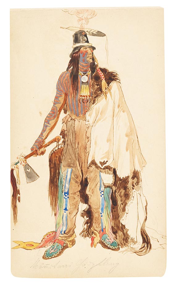 Karl Bodmer - Eigenhändiges Skizzenbuch - Weitere Abbildung