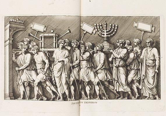 Pietro Santo Bartoli - Übrig gebliebene Merckzeichen von den Römischen Antiquitäten