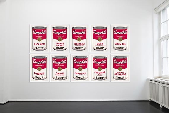 Andy Warhol - Campbell’s Soup I (10 Blatt) - Weitere Abbildung