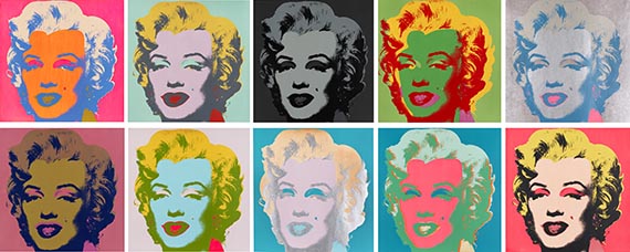Andy Warhol<br />Marilyn Monroe (10 Blatt), 1967