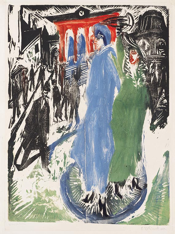 Ernst Ludwig Kirchner - Frauen am Potsdamer Platz