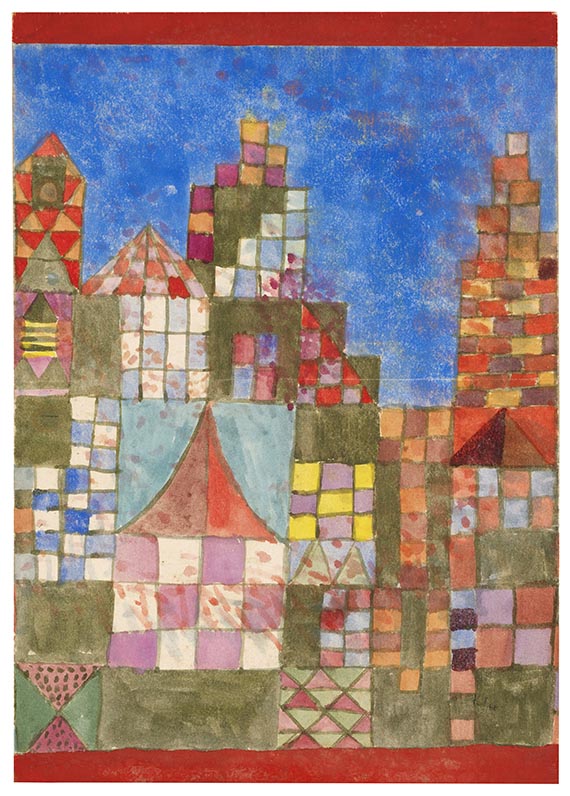 Paul Klee - Westöstliche Bauten