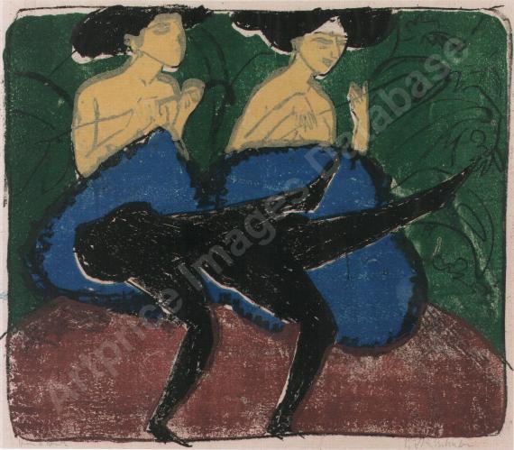 ERNST LUDWIG KIRCHNERCake-walk (1910)