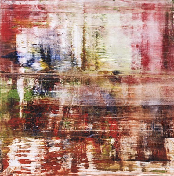 Abbildung zu:  Gerhard Richter, Abstraktes Bild, 1994, &Ouml;l auf Leinwand, Guggenheim Museum, Abu Dhabi. &copy; Gerhard Richter 2025 (0125) 