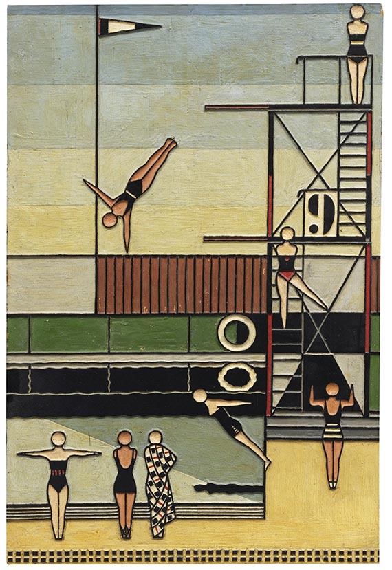 Gerd Arntz - Strandbad