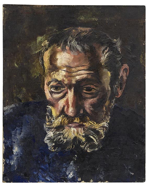 Jean Fautrier - Tête d'homme barbu