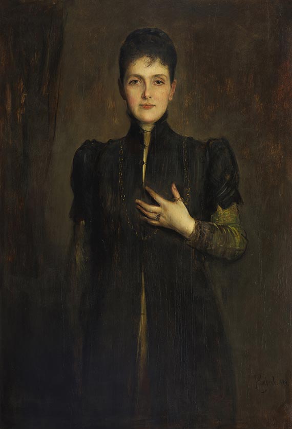 Franz von Lenbach - Marchesa di Montagliari