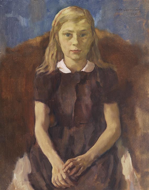 Lotte Laserstein - Mädchenportrait