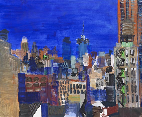 Rainer Fetting - Chelsea Abstraction