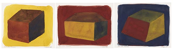 Sol LeWitt - Ohne Titel (3 Bll.)