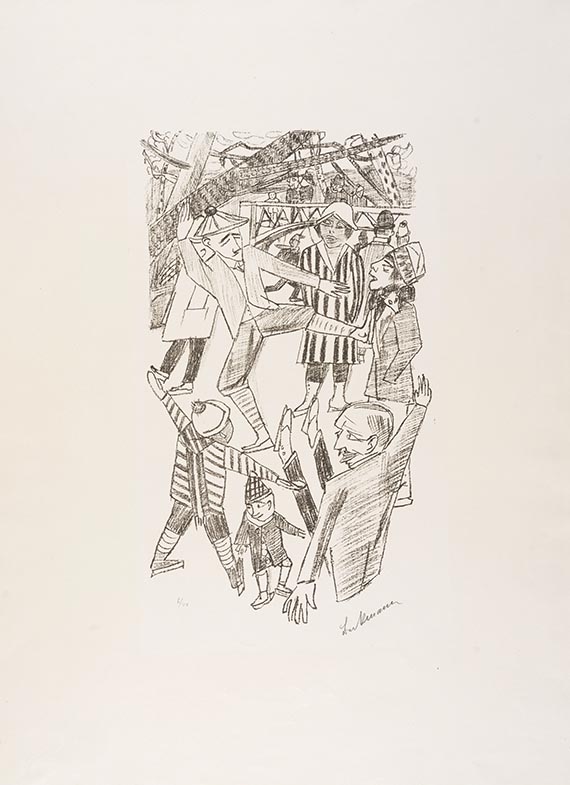 Max Beckmann - Eislauf