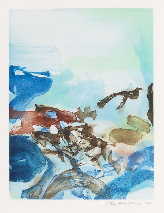 Zao Wou-Ki - Roger Caillois, Randonnées