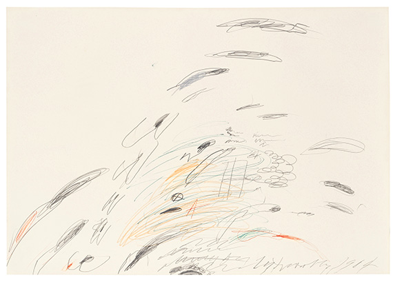 Cy Twombly - Untitled - Weitere Abbildung