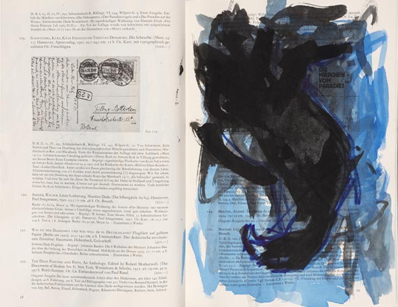Georg Baselitz - Adler (Künstlerbuch mit 87 Adlern)